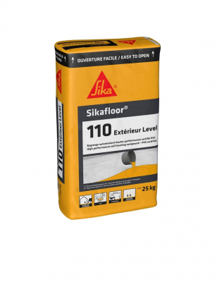 Sikafloor®-110 Extérieur Level Mortier Autonivelant P4S pour Sols 25KG