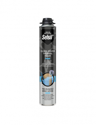 Selsil® Mousse Expansive à Projeter au Pistolet & Manuel 750ML