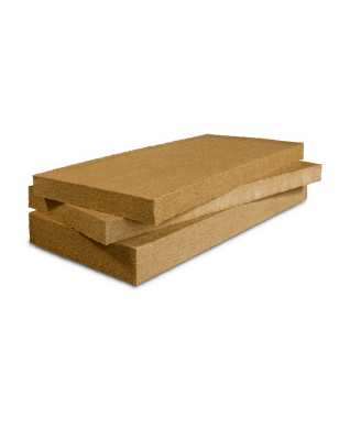 Flex40 Panneau Isolant Laine de Bois Flexible Larg. 600MM Long. 1200MM Ep. 100MM Lot de 4,25m²