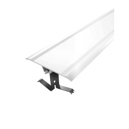 Couvre-joint PVC Plat Blanc Larg. 50MM Long. 300CM