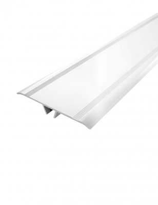 Couvre-joint PVC Plat Blanc Larg. 70MM Long. 300CM