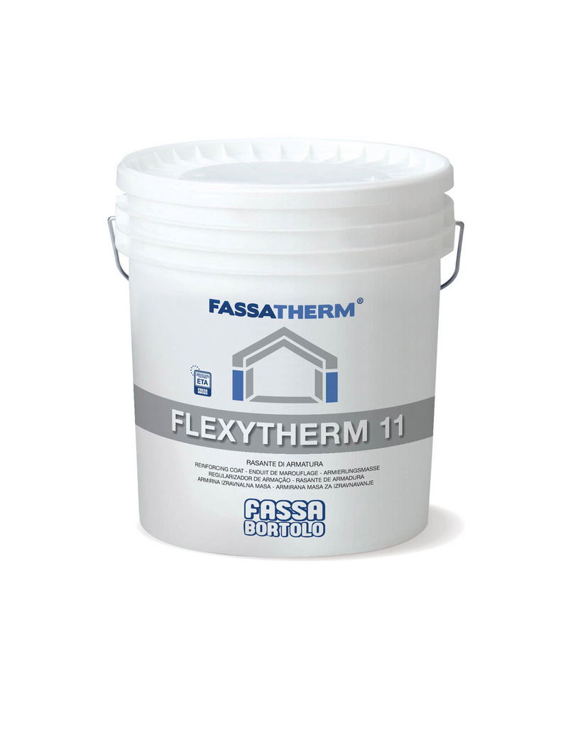 FLEXYTHERM 11 Couche de Base Fibrée en Pâte Prête à l'Emploi 25KG