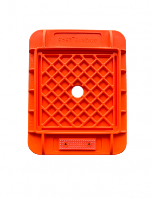 Patin de Protection pour Socle d'Echafaudage 150/150MM Eco Responsable Orange