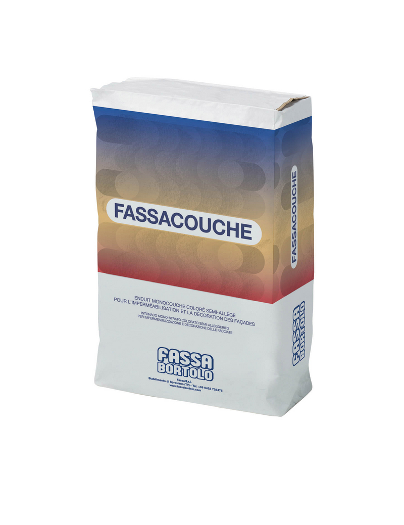 Fassacouche Tuscania Enduit Monocouche Coloré Semi-Allégé Int / Ext 25KG