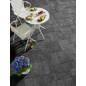 Troy Dark Mix Sauvage Nuancé Pavé Béton Multi-formats Ep. 6CM  0,96m²