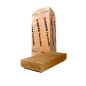 Thermoflex Panneau Isolant Laine de Bois Flexible Larg. 575MM Long. 1350MM Ep. 200MM Lot de 1,55m²