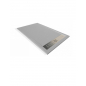 Bilbao Receveur de Douche Ultraplat Solidstone Gris Basalte Larg. 80CM Long. 120CM