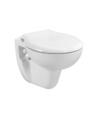 Era Wc Suspendu Blanc avec Système Easy-Wash Encastré