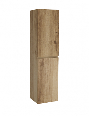 Harmonie Colonne de Meuble 2 Portes Chêne Doré Haut. 140CM