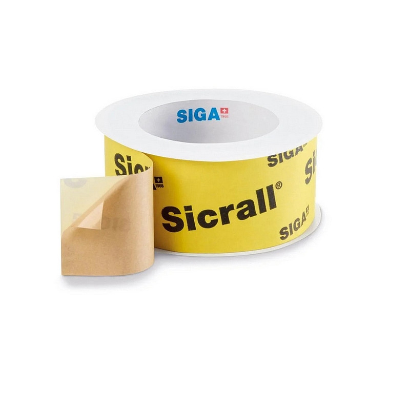 Sicrall® 60 Bande Monoface Rigide à Fort Pouvoir Adhésif Larg. 60MM Long. 15M