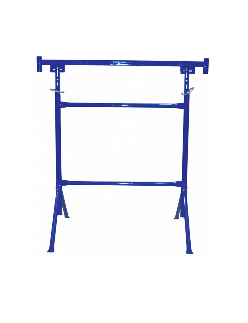 Tréteau de Maçon Bleu Pivotants Tubes Ø42MM Haut. 120CM à 210CM