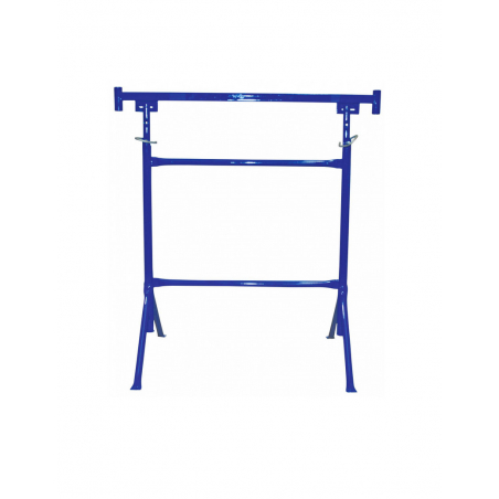 Tréteau de Maçon Bleu Pivotants Tubes Ø42MM Haut. 120CM à 210CM