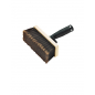 Brosse à Encoller Nylon Fleuré Marron Fibres 55MM