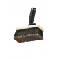 Brosse à Encoller Nylon Fleuré Marron Fibres 55MM