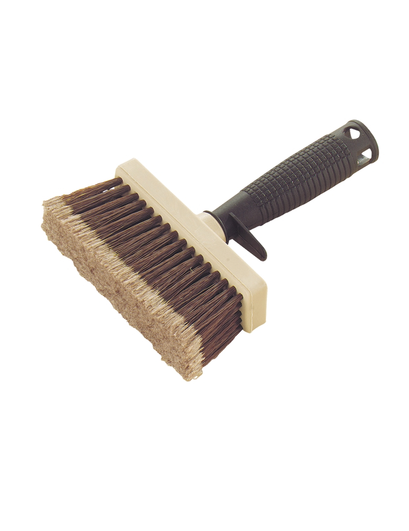 Brosse à Encoller Fibres Vinyle Fleuré Marron 50MM