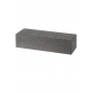 Vios® Système de Mur Elément de Base Anthracite Grenaillé Fin Larg. 22,5CM Long. 67,5CM Haut. 16,5CM