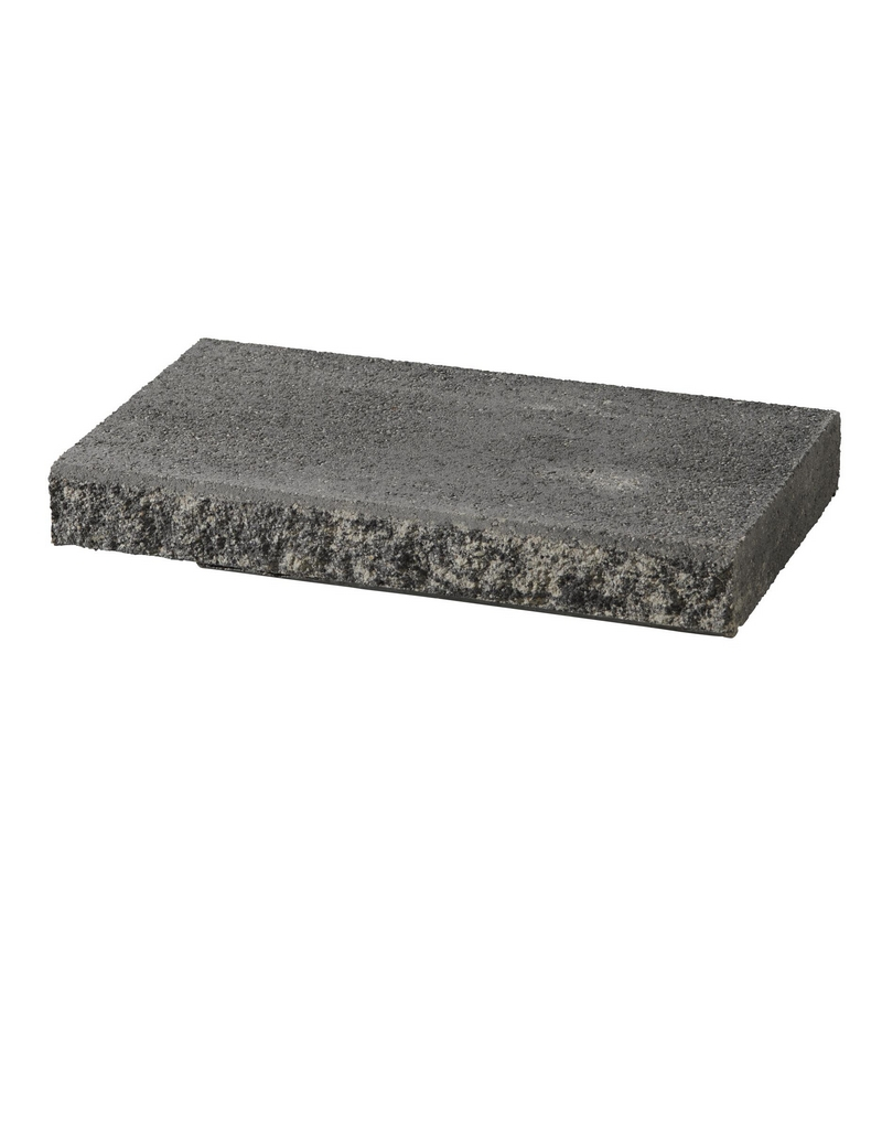 Vermont® Couvre-mur Eclaté et Vieilli Nero Bianco Nuancé Ep. 8CM Larg. 35CM Long. 60CM