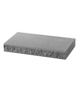 Vermont® Couvre-mur Eclaté et Vieilli Gris Ep. 8CM Larg. 35CM Long. 60CM