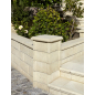 Travino-Walling® Couvre-mur Béton Jaune Ep. 5,0CM Larg. 23,0CM Long. 50CM