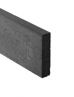 Bordure de Jardin Béton Anthracite Ep. 6CM Haut. 25CM Long. 100CM