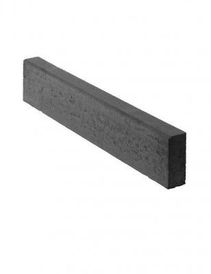 Bordure de Jardin Béton Anthracite Ep. 8CM Haut. 20CM Long. 100CM