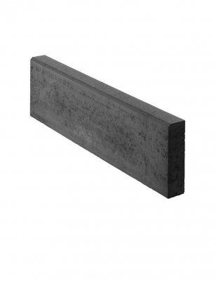 Bordure de Jardin Béton Anthracite Ep. 8CM Haut. 30CM Long. 100CM