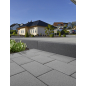 Vios® Bordure de Jardin Béton Gris Grenaillé Ep. 8CM Haut. 25CM Long. 100CM