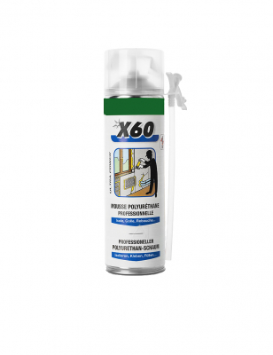 Mousse Polyuréthane Expansive Transparent 650ML