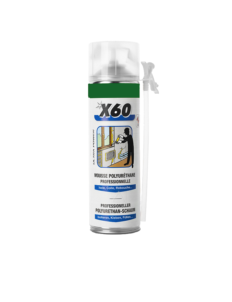 Mousse Polyuréthane Expansive Transparent 650ML