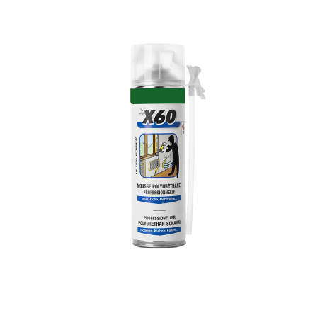 Mousse Polyuréthane Expansive Transparent 650ML