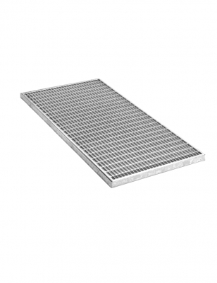 Wolfa Grille pour Cour Anglaise en Métal Maille 30X10MM Larg. 81CM Prof. 43CM