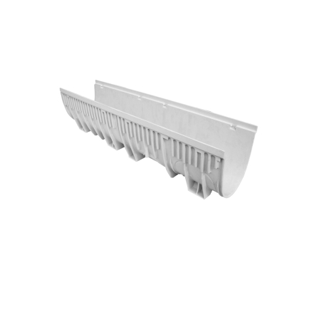 Mearin Plus 200 D400 Caniveau de Drainage avec Grille Passerelle Fonte CXL Long. 100CM