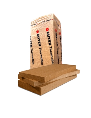 Thermoflex Panneau Isolant Laine de Bois Flexible Larg. 575MM Long. 1350MM Ep. 160MM Lot de 2,33m²