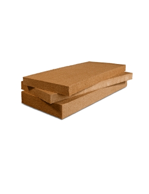 Thermoflex Panneau Isolant Laine de Bois Flexible Larg. 575MM Long. 1350MM Ep. 100MM Lot de 3,10m²